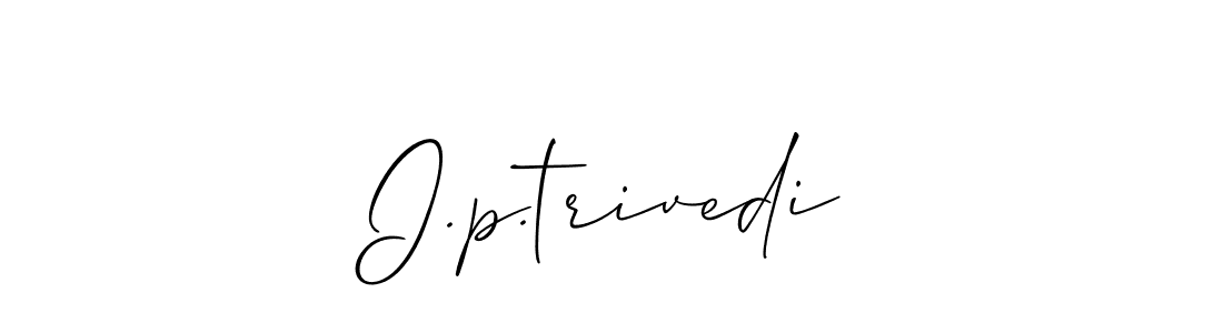 You can use this online signature creator to create a handwritten signature for the name I.p.trivedi. This is the best online autograph maker. I.p.trivedi signature style 2 images and pictures png