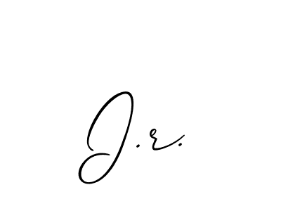 How to Draw I.r. signature style? Allison_Script is a latest design signature styles for name I.r.. I.r. signature style 2 images and pictures png