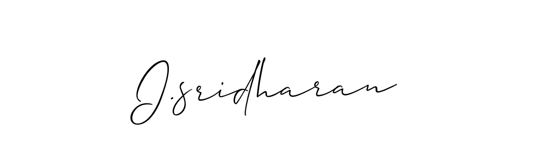 Check out images of Autograph of I.sridharan name. Actor I.sridharan Signature Style. Allison_Script is a professional sign style online. I.sridharan signature style 2 images and pictures png