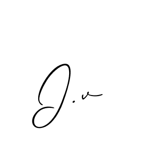 It looks lik you need a new signature style for name I.v. Design unique handwritten (Allison_Script) signature with our free signature maker in just a few clicks. I.v signature style 2 images and pictures png