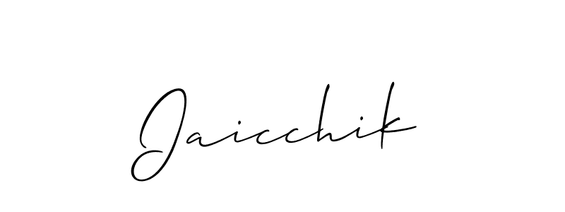 Make a short Iaicchik signature style. Manage your documents anywhere anytime using Allison_Script. Create and add eSignatures, submit forms, share and send files easily. Iaicchik signature style 2 images and pictures png