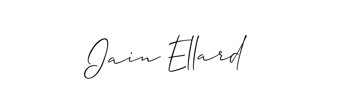 This is the best signature style for the Iain Ellard name. Also you like these signature font (Allison_Script). Mix name signature. Iain Ellard signature style 2 images and pictures png