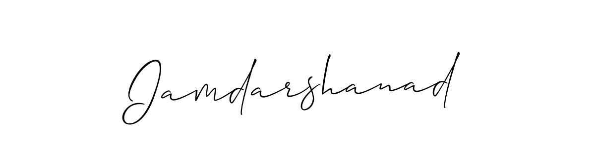 Similarly Allison_Script is the best handwritten signature design. Signature creator online .You can use it as an online autograph creator for name Iamdarshanad. Iamdarshanad signature style 2 images and pictures png