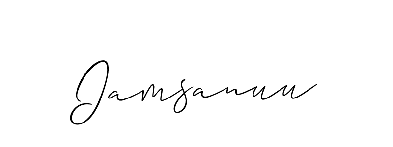 Once you've used our free online signature maker to create your best signature Allison_Script style, it's time to enjoy all of the benefits that Iamsanuu name signing documents. Iamsanuu signature style 2 images and pictures png