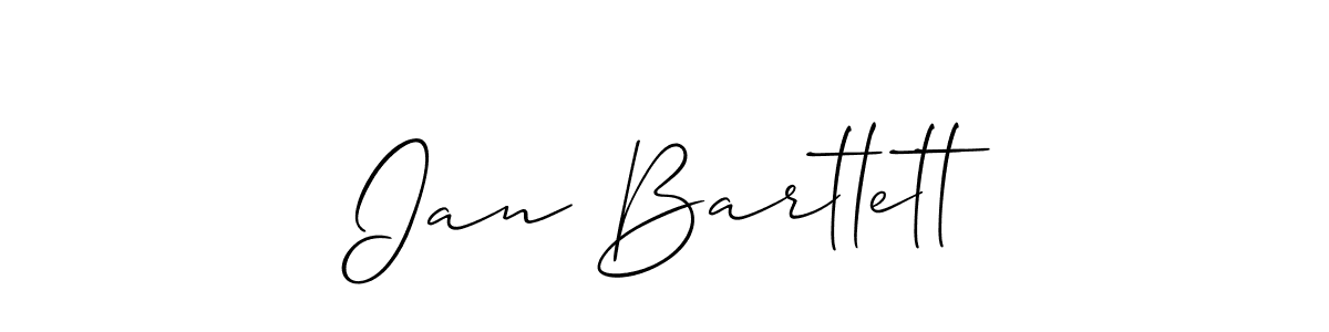This is the best signature style for the Ian Bartlett name. Also you like these signature font (Allison_Script). Mix name signature. Ian Bartlett signature style 2 images and pictures png