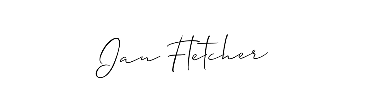 Make a beautiful signature design for name Ian Fletcher. Use this online signature maker to create a handwritten signature for free. Ian Fletcher signature style 2 images and pictures png