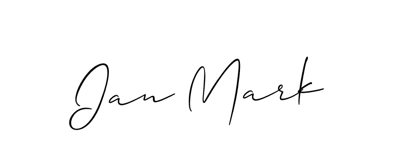 It looks lik you need a new signature style for name Ian Mark. Design unique handwritten (Allison_Script) signature with our free signature maker in just a few clicks. Ian Mark signature style 2 images and pictures png