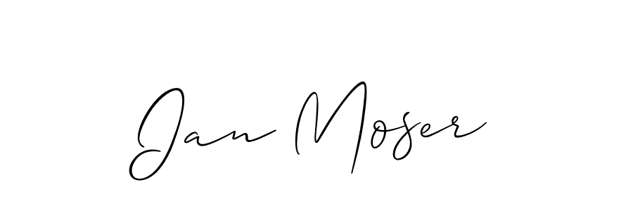 It looks lik you need a new signature style for name Ian Moser. Design unique handwritten (Allison_Script) signature with our free signature maker in just a few clicks. Ian Moser signature style 2 images and pictures png