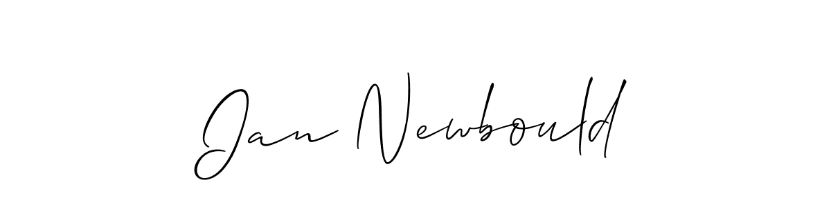 How to Draw Ian Newbould signature style? Allison_Script is a latest design signature styles for name Ian Newbould. Ian Newbould signature style 2 images and pictures png
