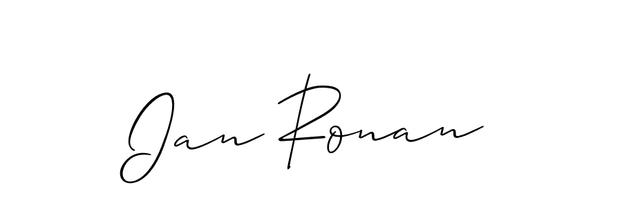 This is the best signature style for the Ian Ronan name. Also you like these signature font (Allison_Script). Mix name signature. Ian Ronan signature style 2 images and pictures png