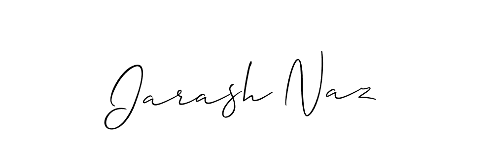 Create a beautiful signature design for name Iarash Naz. With this signature (Allison_Script) fonts, you can make a handwritten signature for free. Iarash Naz signature style 2 images and pictures png