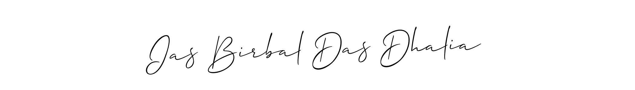 Make a beautiful signature design for name Ias Birbal Das Dhalia. Use this online signature maker to create a handwritten signature for free. Ias Birbal Das Dhalia signature style 2 images and pictures png