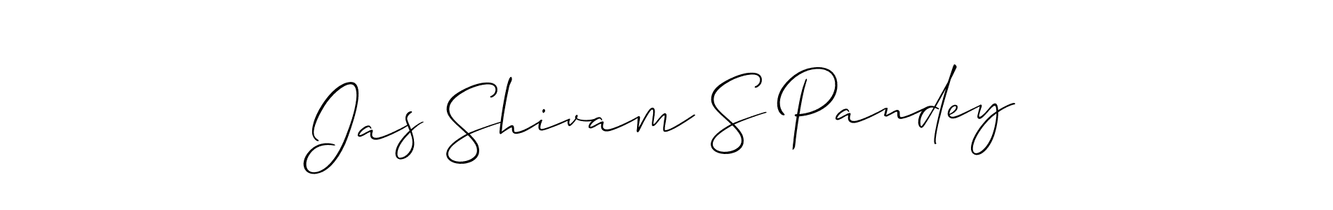 Similarly Allison_Script is the best handwritten signature design. Signature creator online .You can use it as an online autograph creator for name Ias Shivam S Pandey. Ias Shivam S Pandey signature style 2 images and pictures png