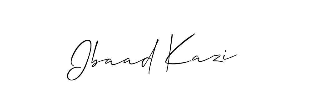 Here are the top 10 professional signature styles for the name Ibaad Kazi. These are the best autograph styles you can use for your name. Ibaad Kazi signature style 2 images and pictures png