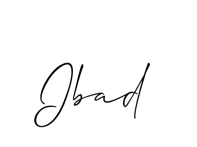 if you are searching for the best signature style for your name Ibad. so please give up your signature search. here we have designed multiple signature styles  using Allison_Script. Ibad signature style 2 images and pictures png