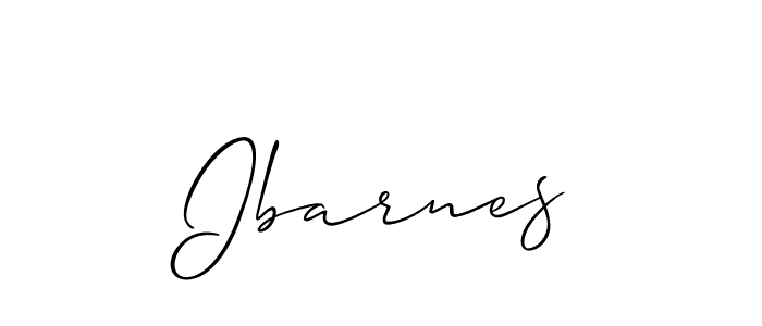 Make a beautiful signature design for name Ibarnes. Use this online signature maker to create a handwritten signature for free. Ibarnes signature style 2 images and pictures png