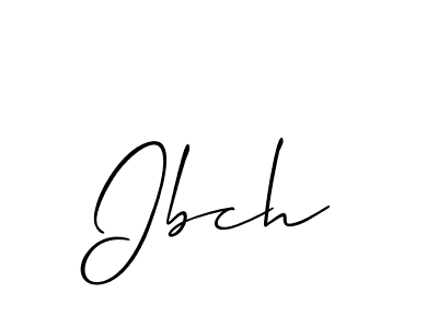 Similarly Allison_Script is the best handwritten signature design. Signature creator online .You can use it as an online autograph creator for name Ibch. Ibch signature style 2 images and pictures png