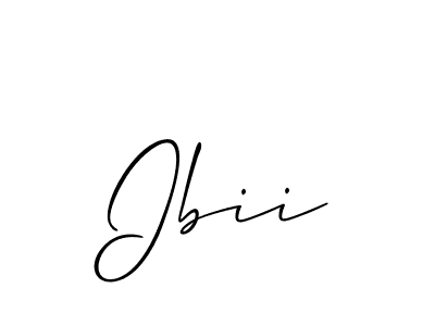 Also we have Ibii name is the best signature style. Create professional handwritten signature collection using Allison_Script autograph style. Ibii signature style 2 images and pictures png