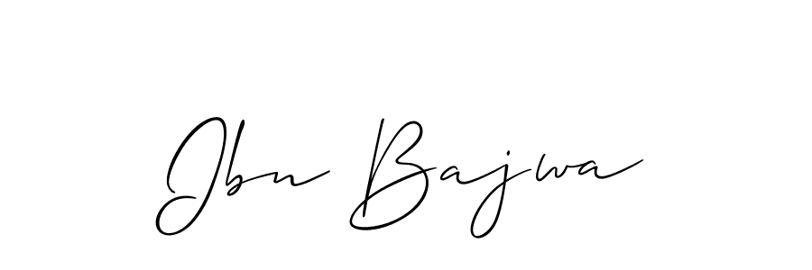 Here are the top 10 professional signature styles for the name Ibn Bajwa. These are the best autograph styles you can use for your name. Ibn Bajwa signature style 2 images and pictures png