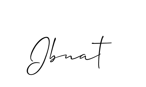 How to Draw Ibnat signature style? Allison_Script is a latest design signature styles for name Ibnat. Ibnat signature style 2 images and pictures png