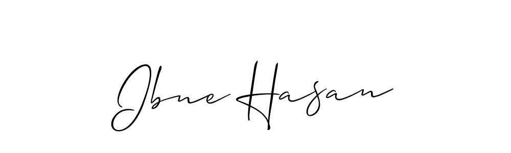 Once you've used our free online signature maker to create your best signature Allison_Script style, it's time to enjoy all of the benefits that Ibne Hasan name signing documents. Ibne Hasan signature style 2 images and pictures png