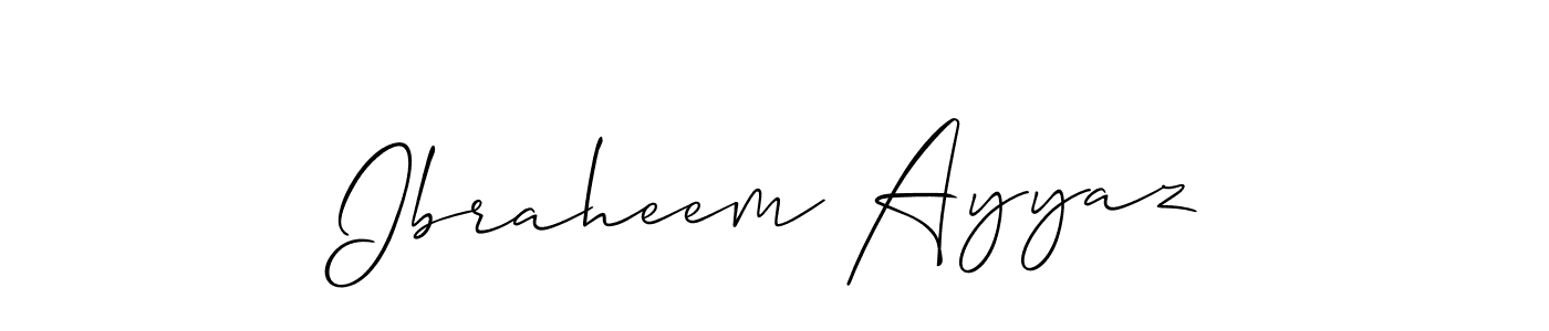 Here are the top 10 professional signature styles for the name Ibraheem Ayyaz. These are the best autograph styles you can use for your name. Ibraheem Ayyaz signature style 2 images and pictures png