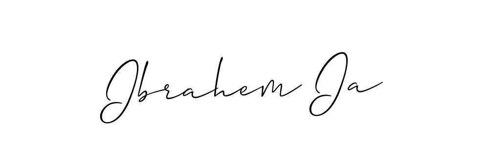 if you are searching for the best signature style for your name Ibrahem Ia. so please give up your signature search. here we have designed multiple signature styles  using Allison_Script. Ibrahem Ia signature style 2 images and pictures png