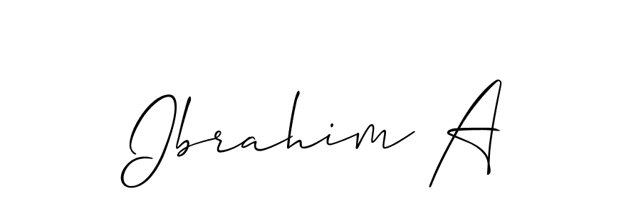 Make a short Ibrahim A signature style. Manage your documents anywhere anytime using Allison_Script. Create and add eSignatures, submit forms, share and send files easily. Ibrahim A signature style 2 images and pictures png