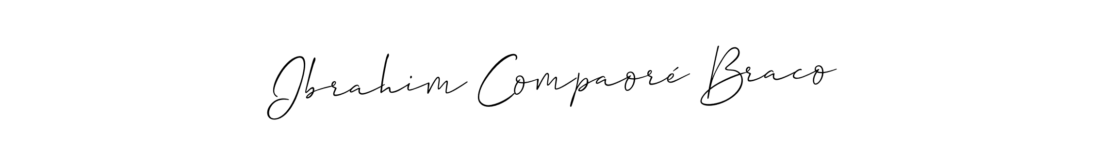 Once you've used our free online signature maker to create your best signature Allison_Script style, it's time to enjoy all of the benefits that Ibrahim Compaoré Braco name signing documents. Ibrahim Compaoré Braco signature style 2 images and pictures png