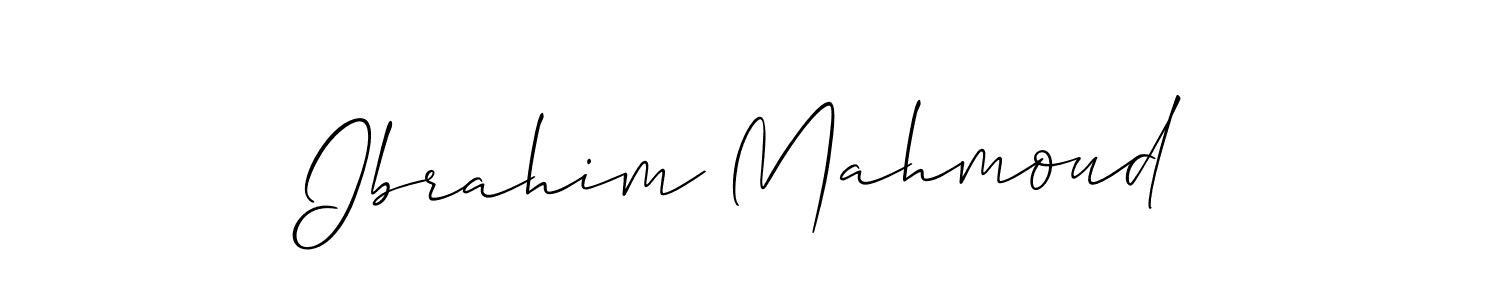 It looks lik you need a new signature style for name Ibrahim Mahmoud. Design unique handwritten (Allison_Script) signature with our free signature maker in just a few clicks. Ibrahim Mahmoud signature style 2 images and pictures png