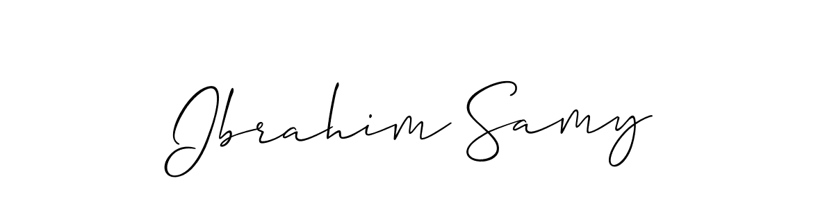 Make a short Ibrahim Samy signature style. Manage your documents anywhere anytime using Allison_Script. Create and add eSignatures, submit forms, share and send files easily. Ibrahim Samy signature style 2 images and pictures png