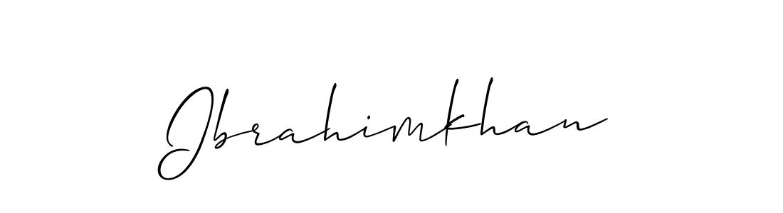 Make a beautiful signature design for name Ibrahimkhan. Use this online signature maker to create a handwritten signature for free. Ibrahimkhan signature style 2 images and pictures png