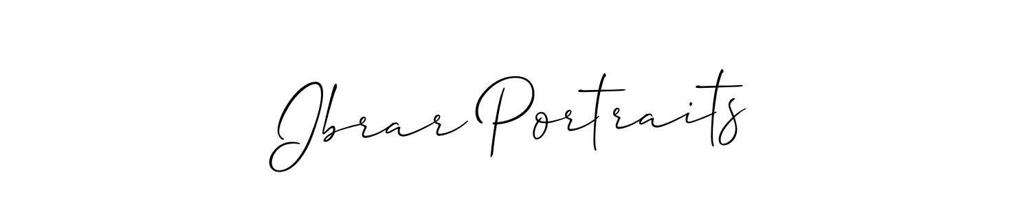 Check out images of Autograph of Ibrar Portraits name. Actor Ibrar Portraits Signature Style. Allison_Script is a professional sign style online. Ibrar Portraits signature style 2 images and pictures png