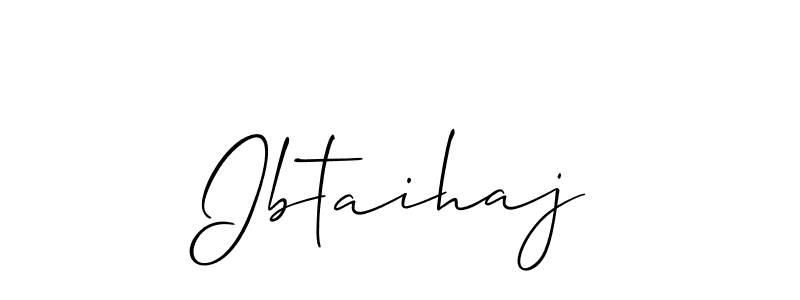 Make a beautiful signature design for name Ibtaihaj. Use this online signature maker to create a handwritten signature for free. Ibtaihaj signature style 2 images and pictures png