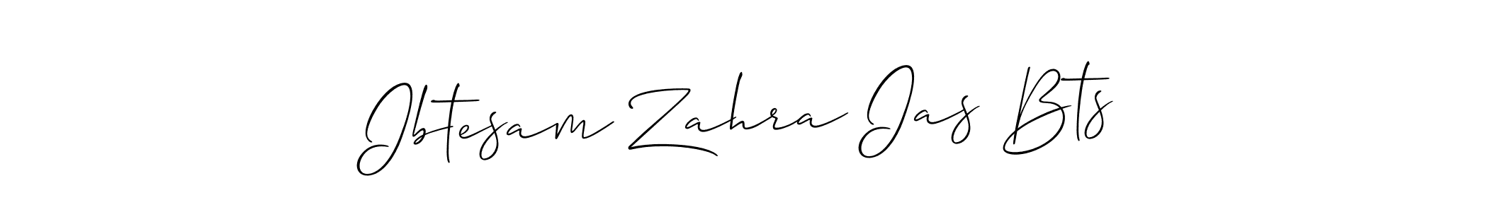 Also You can easily find your signature by using the search form. We will create Ibtesam Zahra Ias Bts name handwritten signature images for you free of cost using Allison_Script sign style. Ibtesam Zahra Ias Bts signature style 2 images and pictures png