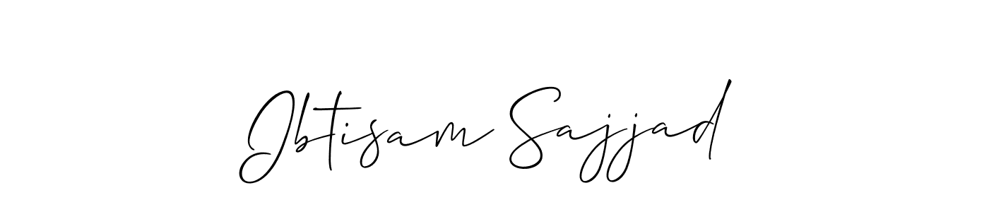 How to Draw Ibtisam Sajjad signature style? Allison_Script is a latest design signature styles for name Ibtisam Sajjad. Ibtisam Sajjad signature style 2 images and pictures png