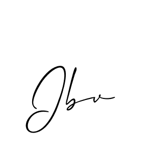 Ibv stylish signature style. Best Handwritten Sign (Allison_Script) for my name. Handwritten Signature Collection Ideas for my name Ibv. Ibv signature style 2 images and pictures png