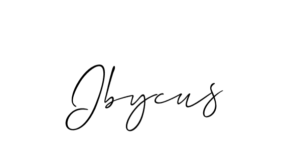 Make a beautiful signature design for name Ibycus. Use this online signature maker to create a handwritten signature for free. Ibycus signature style 2 images and pictures png