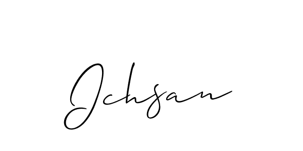 This is the best signature style for the Ichsan name. Also you like these signature font (Allison_Script). Mix name signature. Ichsan signature style 2 images and pictures png