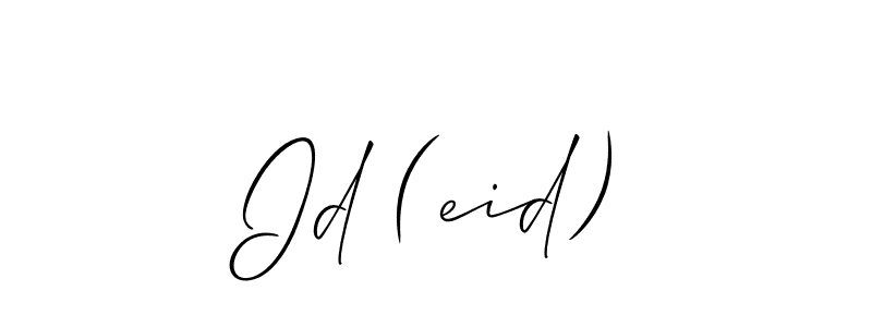 It looks lik you need a new signature style for name Id (eid). Design unique handwritten (Allison_Script) signature with our free signature maker in just a few clicks. Id (eid) signature style 2 images and pictures png