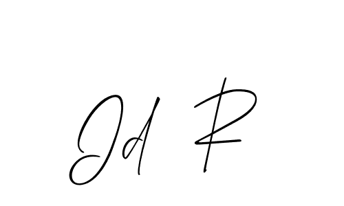 This is the best signature style for the Id  R name. Also you like these signature font (Allison_Script). Mix name signature. Id  R signature style 2 images and pictures png