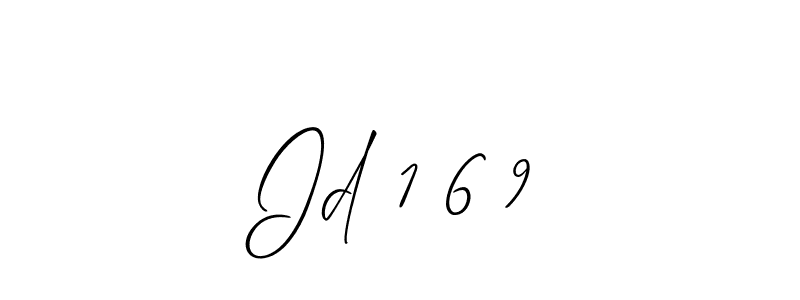 Design your own signature with our free online signature maker. With this signature software, you can create a handwritten (Allison_Script) signature for name Id 1 6 9. Id 1 6 9 signature style 2 images and pictures png