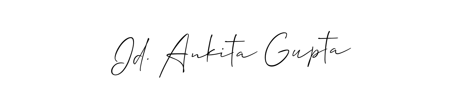 Here are the top 10 professional signature styles for the name Id. Ankita Gupta. These are the best autograph styles you can use for your name. Id. Ankita Gupta signature style 2 images and pictures png