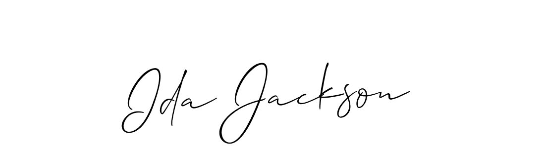 You can use this online signature creator to create a handwritten signature for the name Ida Jackson. This is the best online autograph maker. Ida Jackson signature style 2 images and pictures png