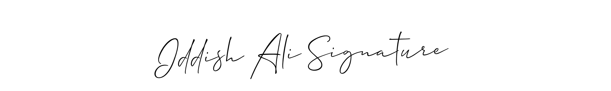 It looks lik you need a new signature style for name Iddish Ali Signature. Design unique handwritten (Allison_Script) signature with our free signature maker in just a few clicks. Iddish Ali Signature signature style 2 images and pictures png