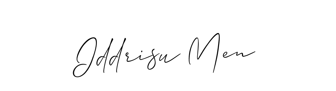 How to Draw Iddrisu Men signature style? Allison_Script is a latest design signature styles for name Iddrisu Men. Iddrisu Men signature style 2 images and pictures png