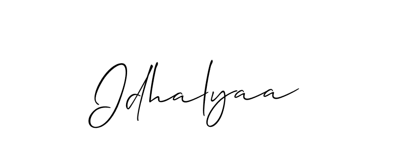 This is the best signature style for the Idhalyaa name. Also you like these signature font (Allison_Script). Mix name signature. Idhalyaa signature style 2 images and pictures png
