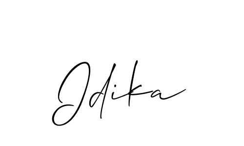 Once you've used our free online signature maker to create your best signature Allison_Script style, it's time to enjoy all of the benefits that Idika name signing documents. Idika signature style 2 images and pictures png