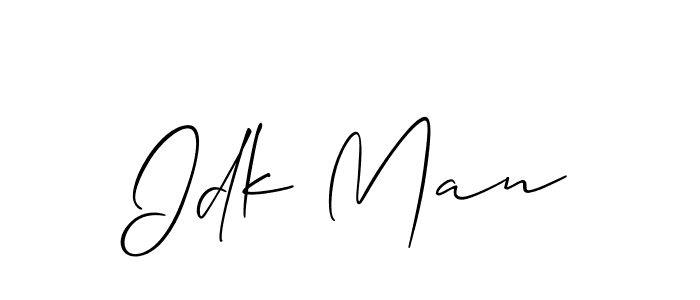 Make a short Idk Man signature style. Manage your documents anywhere anytime using Allison_Script. Create and add eSignatures, submit forms, share and send files easily. Idk Man signature style 2 images and pictures png