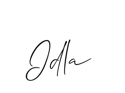 Once you've used our free online signature maker to create your best signature Allison_Script style, it's time to enjoy all of the benefits that Idla name signing documents. Idla signature style 2 images and pictures png